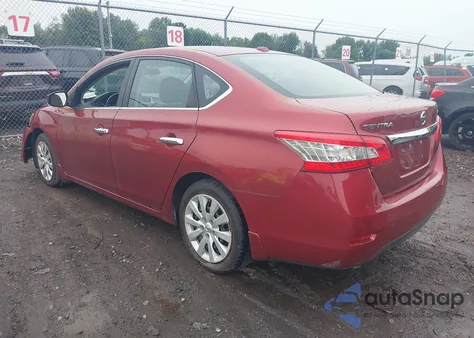 2015 Nissan Sentra Sv из США, поврежденный, VIN 3N1AB7AP4FY368279
